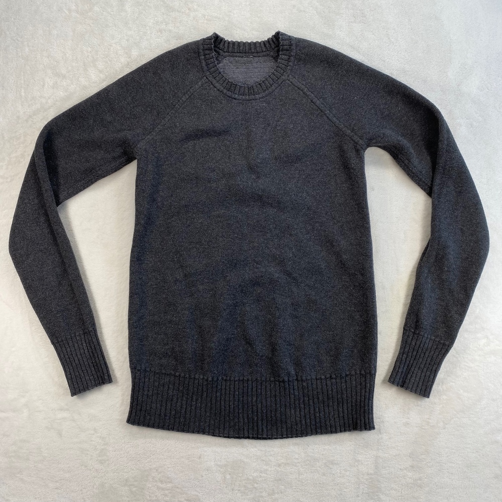 Lululemon Crew Neck Sweater Raglan Knit Long Sleeve Pullover Top Sz 2(estimate)